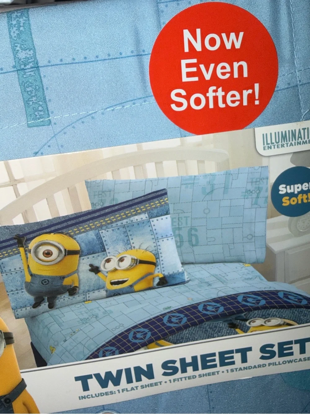 Despicable Me Twin Sheet Set Brand New